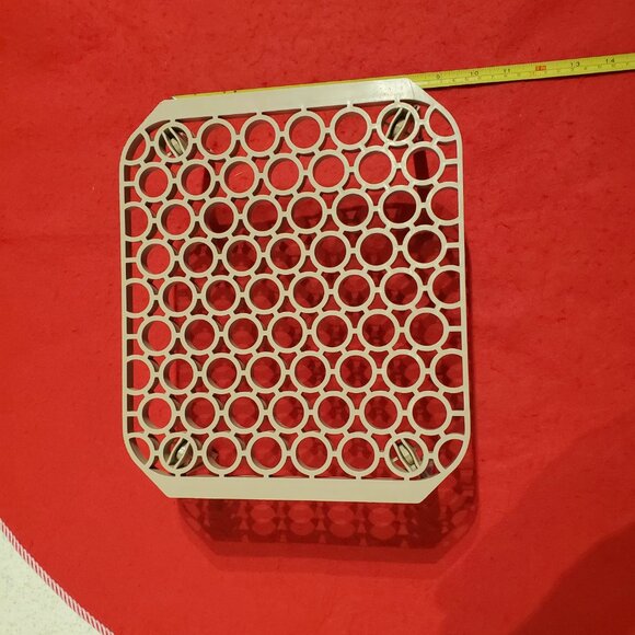 Pampered Chef Microwave Cooking Shelf W/Folding Legs - Mint as New. - Picture 2 of 6